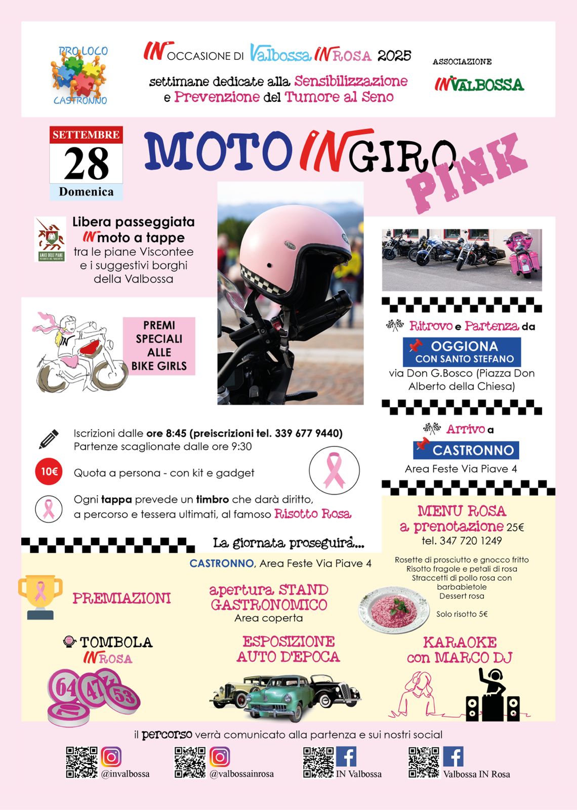 Moto in giro Pink