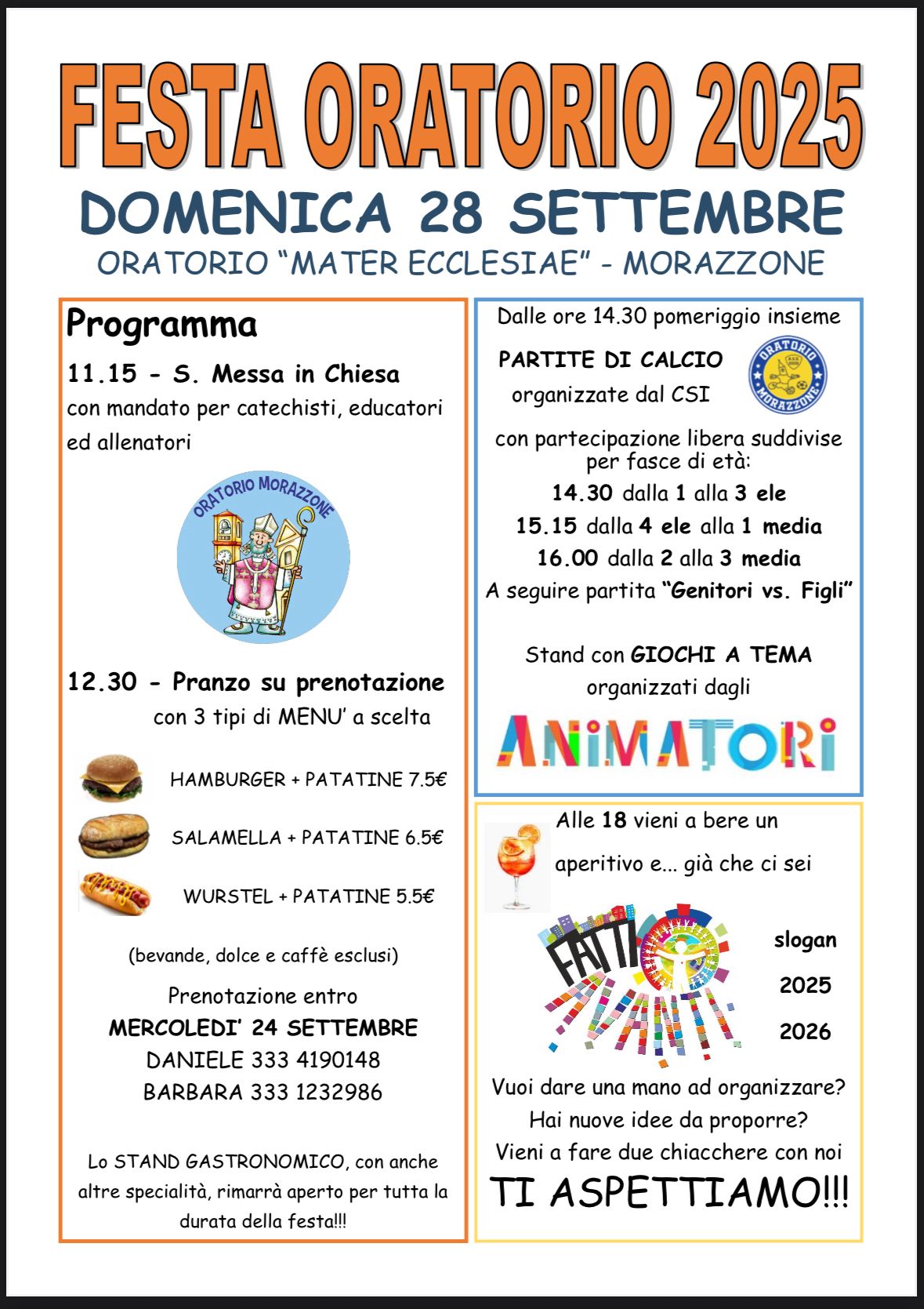 Festa dell'oratorio Morazzone