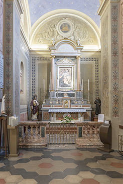 Foto della cappella della Madonna delle Grazie Chiesa Parrocchiale Sant'Ambrogio Morazzone