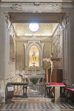 Foto della cappella di San Giuseppe e Battistero Chiesa Parrocchiale Sant'Ambrogio Morazzone